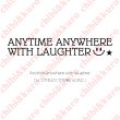 画像1: 【50％OFF】ANYTIME ANYWHERE WITH LAUGHTER・いつでもどこでも笑いと共に　(6)　高さ2cmx12cm (1)