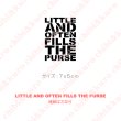 画像1: 【50％OFF】 LITTLE AND OFTEN FILLS THE PURSE/継続は力なり　7ｘ5ｃｍアイロンシート (1)