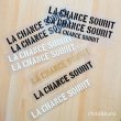 画像1: 【60％OFF】はがし済★La chance sourit/幸運の笑顔/1.5ｘ14ｃｍ (1)