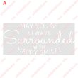 画像2: 【新作お試し販売10％OFF〜12/10まで】May you be always surrounded with happy smiles/いつも幸せな笑顔に囲まれていますように文字ロゴシート（C) (2)