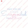 画像3: 【新作お試し販売10％OFF〜12/10まで】May you be always surrounded with happy smiles/いつも幸せな笑顔に囲まれていますように文字ロゴシート（C) (3)